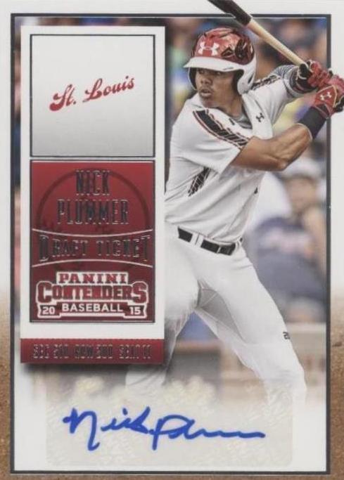 2015 Panini Contenders - Nick Plummer #6