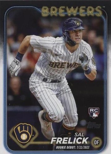 2025 Topps Series 2 #651 Sal Frelick FUTURE STARS Milwaukee