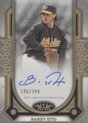 2024 Topps Tier One - Barry Zito #PPA-BZ