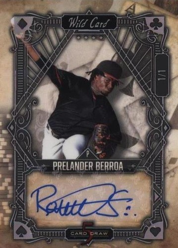 2023 Wild Card 5 Card Draw - Prelander Berroa #5CDV-62