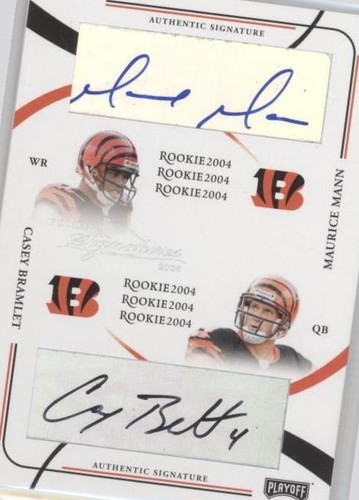 2004 Prime Signatures Casey Bramlett Maurice Mann #110