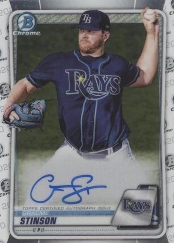 2020 Bowman Chrome - Graeme Stinson #CPA-GST