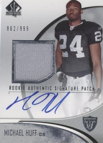 2006 SP Authentic Michael Huff #249