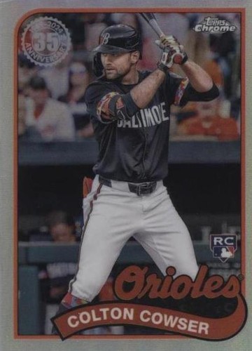 Topps - 75枚限定 Topps Chrome Colton Cowser PSA 9 Colton Cowser 2024 Topps Chrome Black #70 Rookie Variation