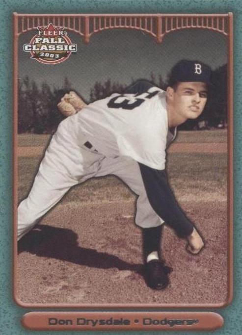2003 Fleer Fall Classic - Don Drysdale #36