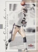 2001 Fleer Genuine Aaron Brooks #23