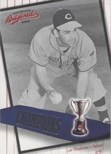 2002 Donruss Originals - Lou Boudreau #C-17