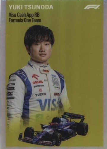 2024 Topps Chrome Formula 1 - Yuki Tsunoda #1954-17