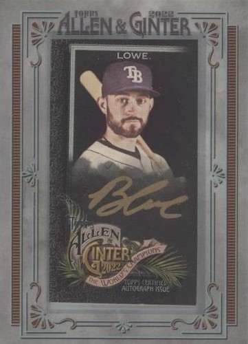 2022 Topps Allen & Ginter X - Brandon Lowe #MA-BL