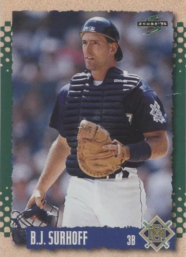 1995 Score - B.J. Surhoff #345