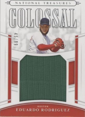 2020 Panini National Treasures - Eduardo Rodriguez #CM-ER