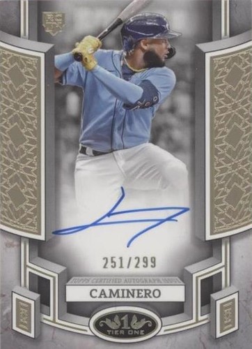 2024 Topps Tier One - Junior Caminero #BOA-JC