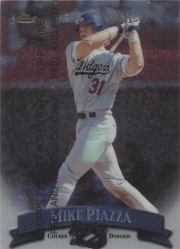 1998 Topps Finest - Mike Piazza #15