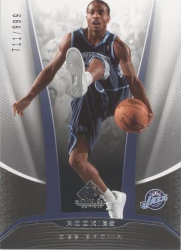 2006-07 SP Game Used Edition - Dee Brown #243