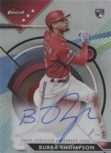 2023 Topps Finest - Bubba Thompson #FA-BT