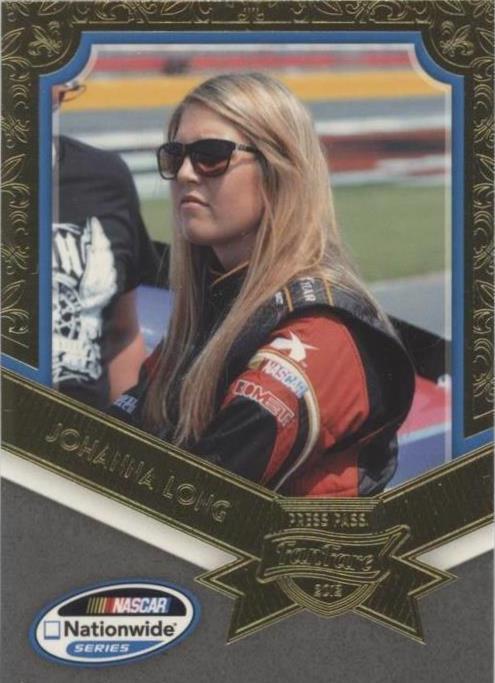 2012 Press Pass Fanfare - Johanna Long #52