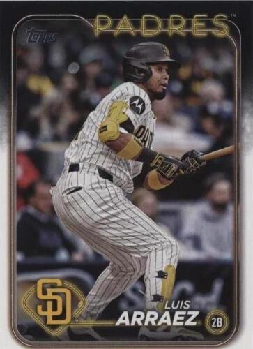 2024 Topps Series 1 Luis Arraez GOLD Parallel Card #299 2024 Topps Series 1 Luis Arraez GOLD Parallel Card #299