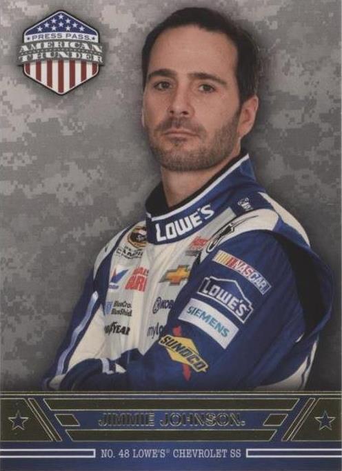 2014 Press Pass American Thunder - Jimmie Johnson #18
