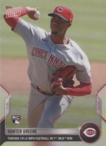 2022 Topps Now - Hunter Greene #26