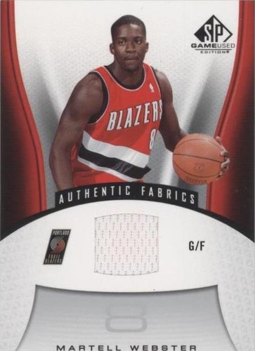 2006-07 SP Game Used Edition - Martell Webster #181