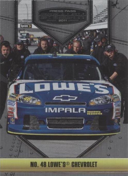 2011 Press Pass Stealth - Jimmie Johnson #8