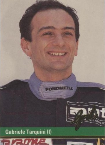 1992 Grid Motorcard Formula 1 - Gabriele Tarquini #48