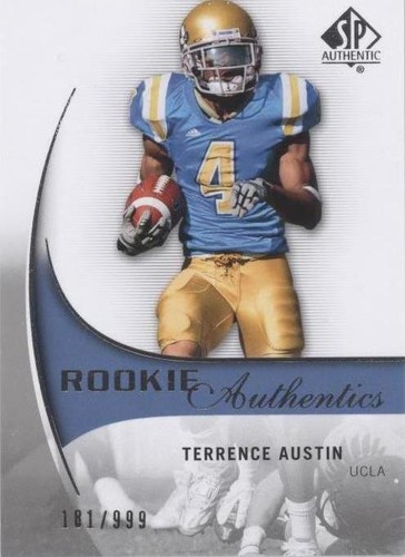2010 SP Authentic Terrence Austin #188