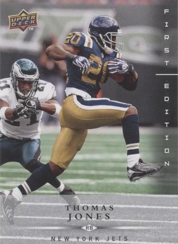 2008 Upper Deck First Edition Thomas Jones #102