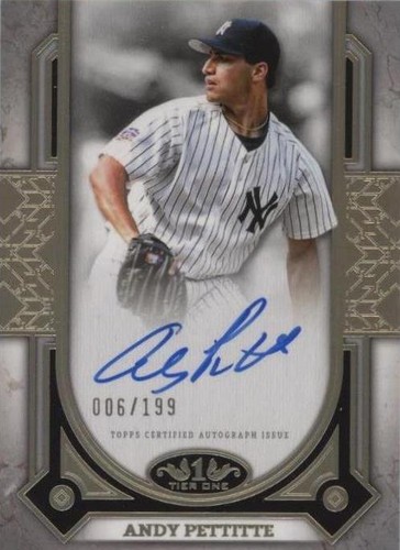 2024 Topps Tier One - Andy Pettitte #PPA-AP