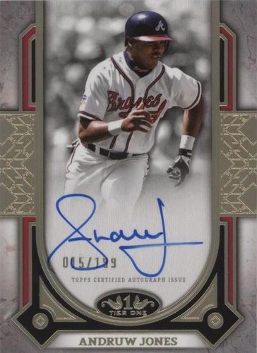 2024 Topps Tier One - Andruw Jones #PPA-AJ