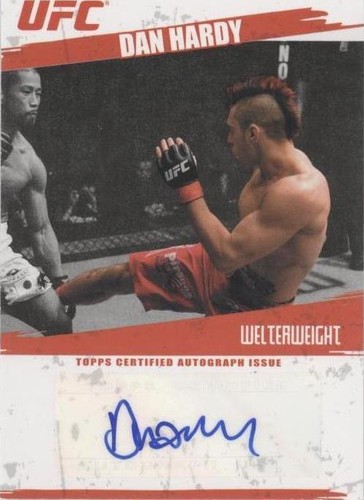 2009 Topps UFC - Dan Hardy #FA-DHA