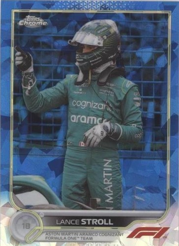 2022 Topps Chrome Sapphire Edition Formula 1 - Lance Stroll #50