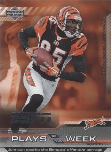 2005 Upper Deck ESPN Chad Johnson #PW-18