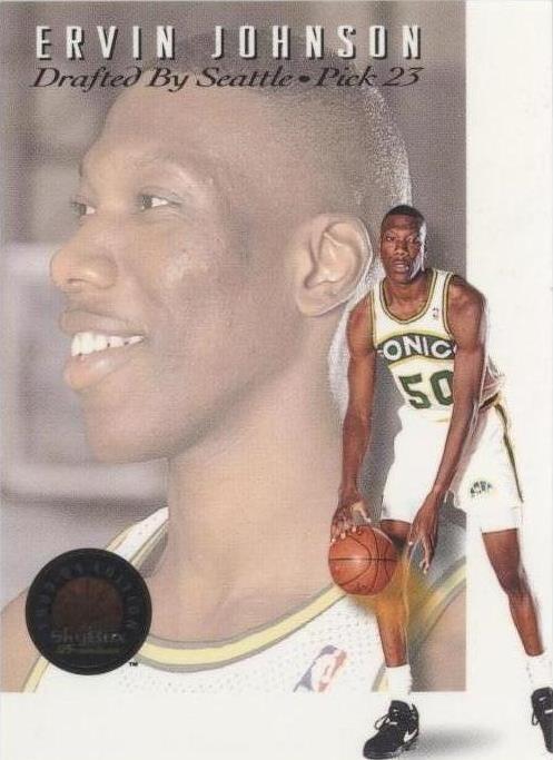 1993-94 Skybox Premium - Ervin Johnson #DP23