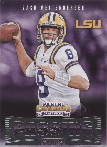 2015 Panini Contenders Draft Picks Zach Mettenberger #23