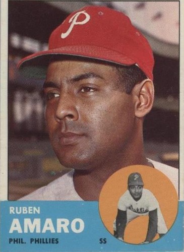 1963 Topps - Ruben Amaro #455