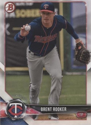 2018 Bowman Draft - Brent Rooker #BD-191