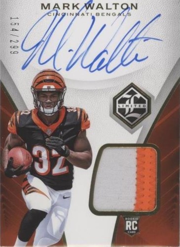 2018 Panini Limited Mark Walton #122