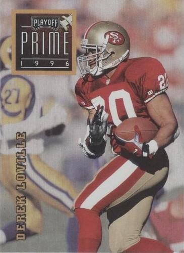 1996 Playoff Prime Derek Loville #195