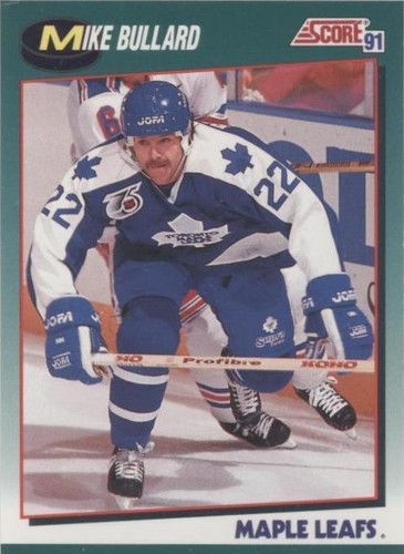 1991-92 Score Rookie and Traded - Mike Bullard #40T