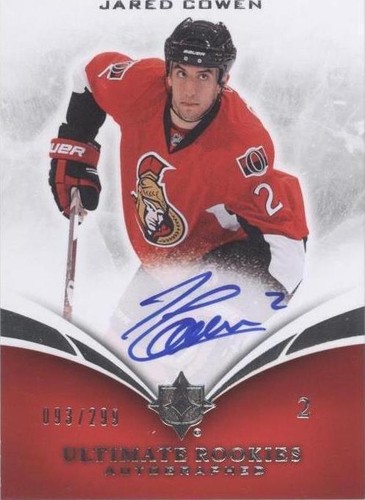2010-11 Ultimate Collection - Jared Cowen #127