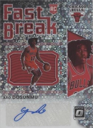 2021-22 Panini Donruss Optic - Ayo Dosunmu #FB-ADM
