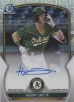 2023 Bowman Chrome - Henry Bolte #BCMA-HB