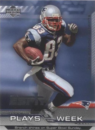 2005 Upper Deck ESPN Deion Branch #PW-13