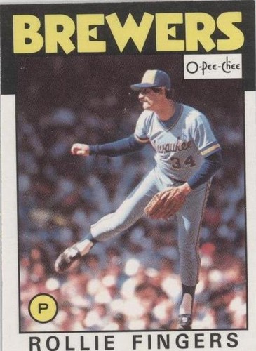 1986 O-Pee-Chee - Rollie Fingers #185