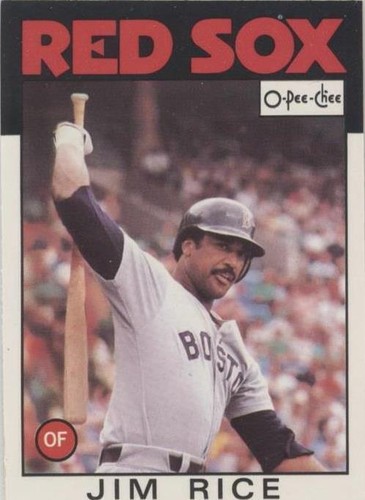 1986 O-Pee-Chee - Jim Rice #320