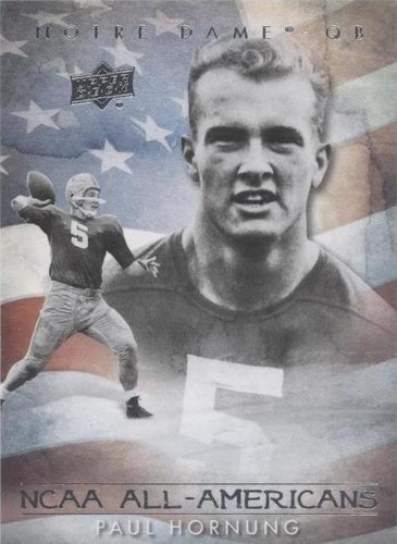 2011 Upper Deck College Football Legends Paul Hornung #AA-PH
