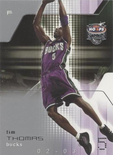 2002-03 NBA Hoops Stars - Tim Thomas #14
