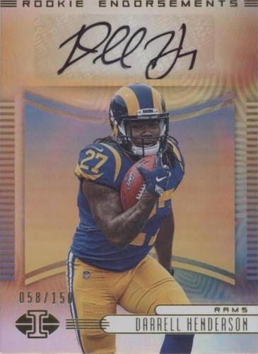 2019 Panini Illusions Darrell Henderson #RE-DHE