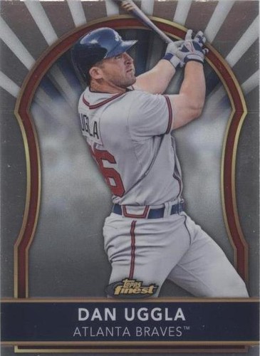 2011 Topps Finest - Dan Uggla #30
